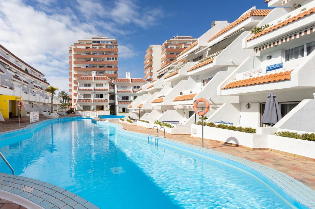 Apartamento Precioso alojamiento con piscina en urbanización Playa de las Américas Exterior foto