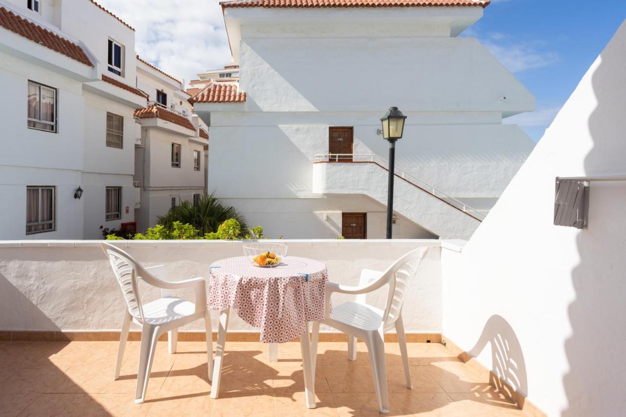 Apartamento Precioso alojamiento con piscina en urbanización Playa de las Américas Exterior foto